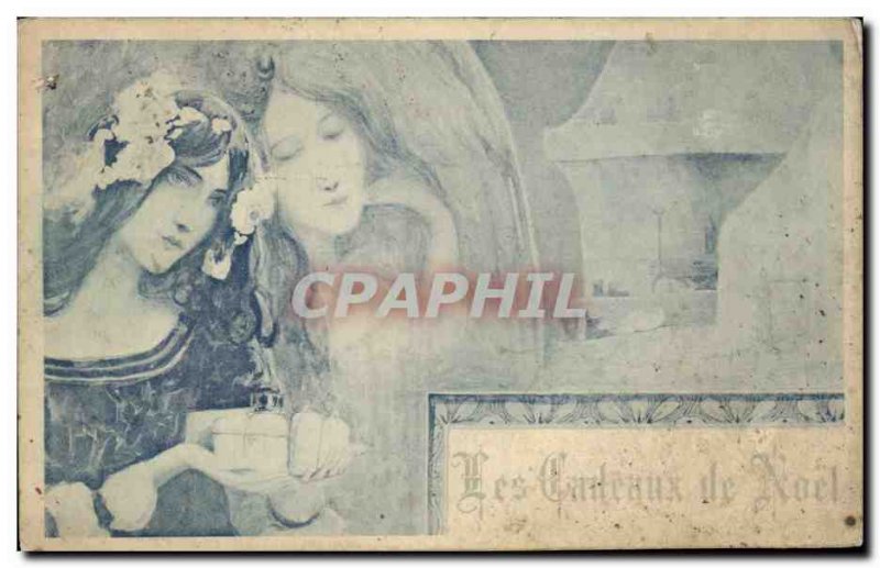 Old Postcard Fantasy Christmas gifts christmas