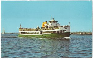 Harbor Excursion Boat San Diego California Mailed 1963