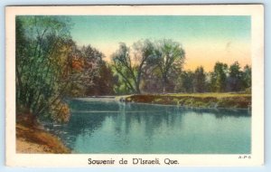 Souvenir de D'ISRAELI, Disraeli Quebec Canada ~ 1946 Postcard