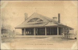 Simsbury CT Casino c1905 Postcard