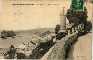 CPA Conflans-Sainte-Honorine - Vue prise de la Rue aux Moines (102709)