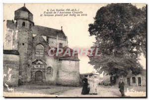 Postcard The Old Guards M and L Facade of the Old Chapel and Ormeau plant by ...