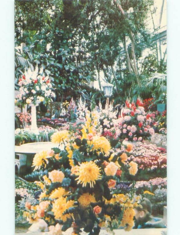 Unused Pre-1980 SPRING FLOWER SHOW AT FOREST PARK St. Louis Missouri MO c7714