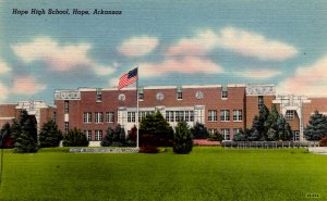 Hope, Arkansas - A view of Hope High School - in the 1940s
