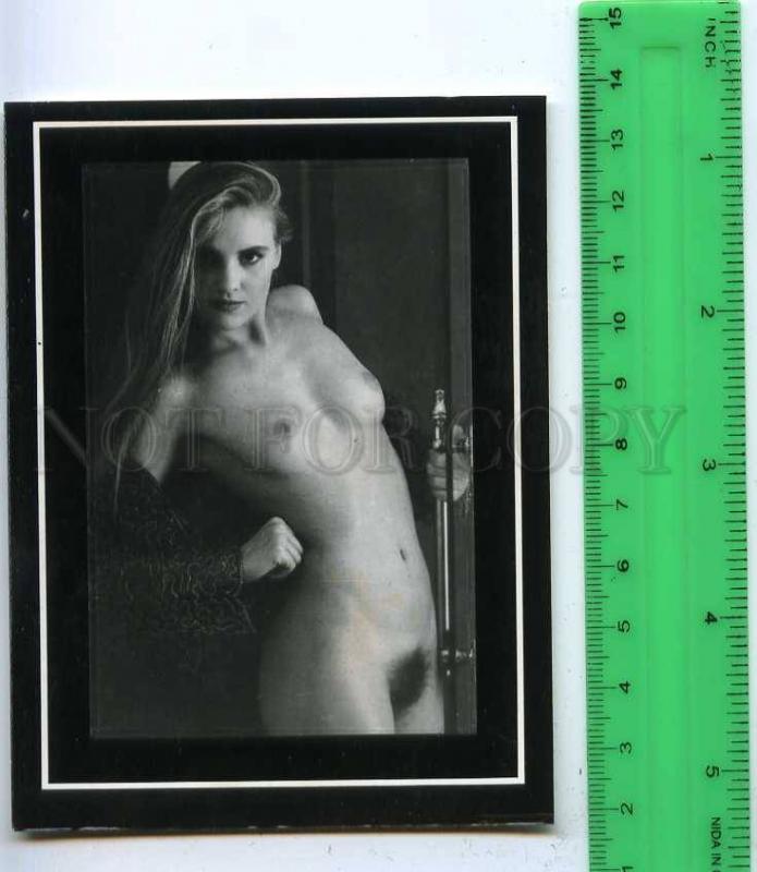 201967 RUSSIA nude girl old photo