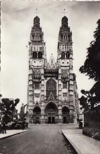 BF13308 la cathedrale tours  france front/back image