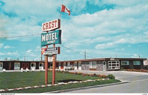 LETHBRIDGE, Alberta, Canada, 1950-1960s; Crest Motel