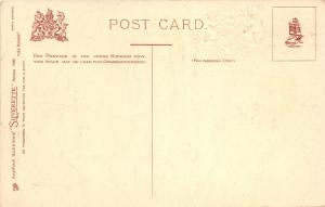 BRISTOL UK PUBLIC HOUSE~TUCK SILVERETTE SERIES POSTCARD W/ EMBOSSED COAT OF ARMS