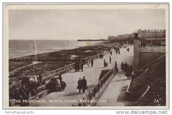 Promenade, North Shore, Bridlington, East Riding, Yorkshire England 1953