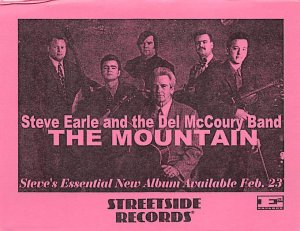  Steve Earle And Del Mccoury Band, The Mountain, Streetside Records  