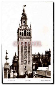 Old Postcard Sevilla Giralda