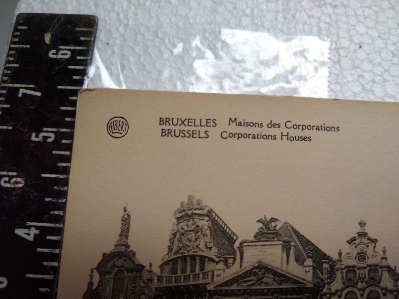 Postcard - Corporations Houses - Brussels, Belgium