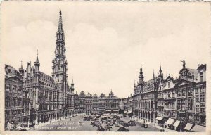 Belgium Brussels Hotel de Ville et Grand Place