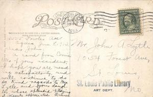 OGDEN, UT Utah         HIGH SCHOOL        1913 Postcard
