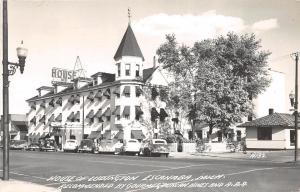 B16/ Escanaba Michigan Mi Real Photo RPPC Postcard 1948 House of Ludington