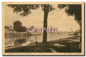 Old Postcard Corbeil S and O Seine