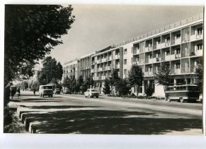 219175 Tajikistan Dushanbe Lenin avenue old postcard