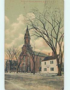 Divided-Back CHURCH SCENE Rochester New York NY L6022