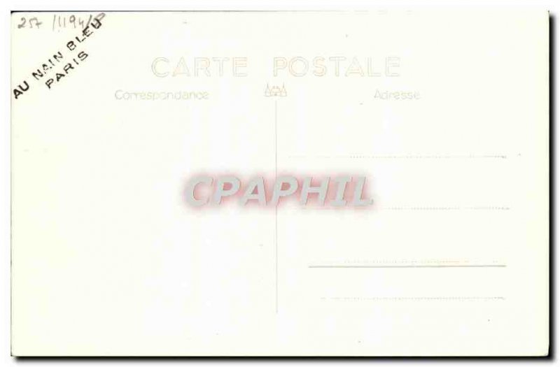 Postcard Old Boat Breastplate Courbet