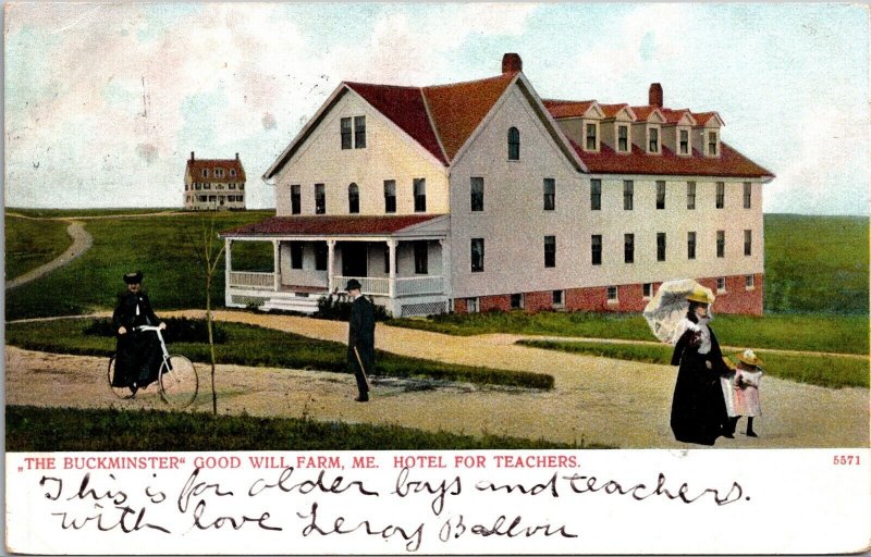 PC The Buckminster Hotel for Teachers Good Will Farm Fairfield Maine135486 United States