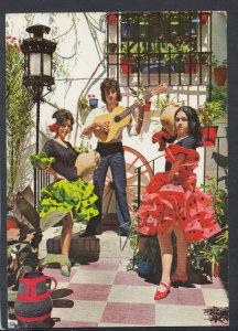 Spain Postcard - Spanish Dancing - Estampa Tipica Andaluza   T6369