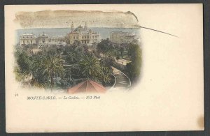 Ca 1898 PPC* MONTE CARLO LE CASINO &  BUILDINGS MINT