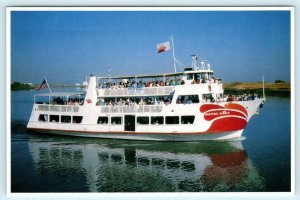 Delta Travel's M.V. EMPEROR Sightseeing Boat, California CA - 4 x 6 Postcard