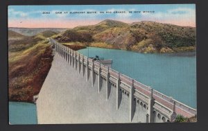 New Mexico Dam at Elephant Butte on Rio Grande ~ Linen