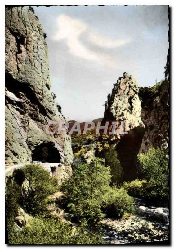 Postcard Modern Gorges De L & # 39Aude Surroundings Of Quillan Defile Pierre ...