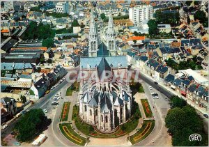 Modern Postcard Chateauroux Indre Quarter