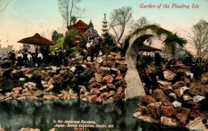 London 1910 Japan-British Exhibition Japanaese Gardens Garden Of The Floating...
