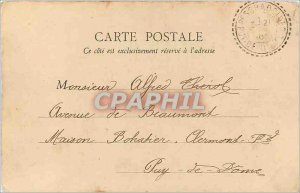 Old Postcard Thiers of Montier Bridge