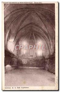 Saint Georges de Boscherville - The Church - Old Postcard