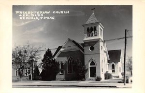 Presbyterian Church Real Photo - Refugio, Texas TX