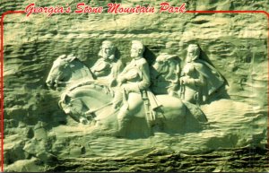 Georgia Stone Mountain Memorial Park Confederate Monument