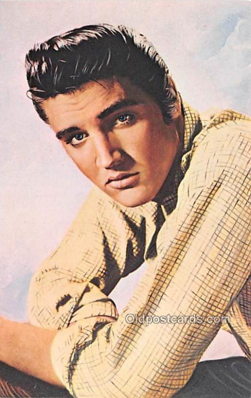 Elvis Presley Movie Star Actor Actress Film Star Unused 