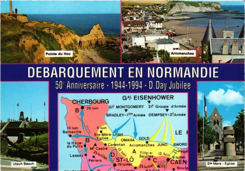 CPM Militaire - Debarquement en Normandie - 50e Anniversaire (698446)