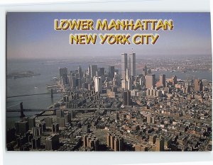 Postcard Lower Manhattan, New York City, New York