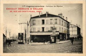 CPA FONTENAY-sous-BOIS Carrefour des Rigollots ` (600290)