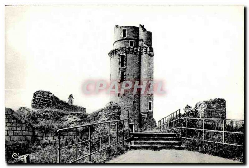 Old Postcard Montlhery (S and O) former Dungeon Cheteau deMontlhery strengthe...