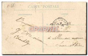 Old Postcard Chateau de Chantilly View the Court & # 39Honneur