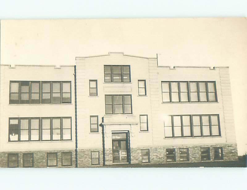 Old rppc BUILDING SCENE Architecture Postcard AB1118