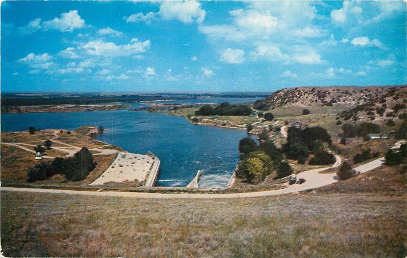 Lake Ogallala Nebraska Postcard