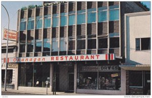 Okanagan Restaurant & Adam's Drug Store , VERNON , B.C. , Canada , 50-60s