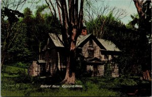 Vtg Concord Massachusetts MA Orchard House 1910s Valentine & Sons View Postcard
