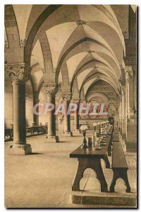 Old Postcard The fresco of the refectory of the Abbey St Pierre de Solesmes S...