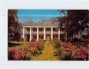 Postcard The Cottage Plantation River Road Baton Rouge Louisiana USA