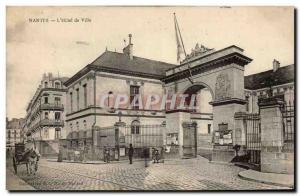 Nantes - L & # 39Hotel City - Old Postcard