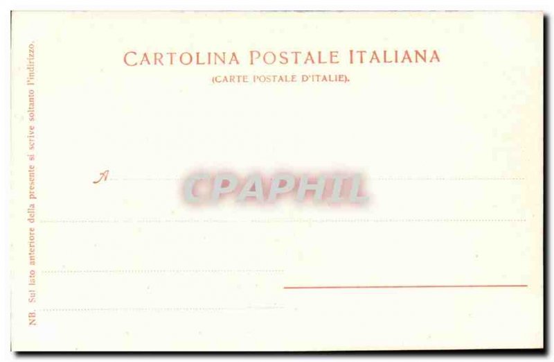 Genova-Genoa- Piazza Caricamento - Old Postcard