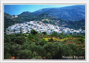 Greece Naxos Filoti Vintage Postcard BS.28